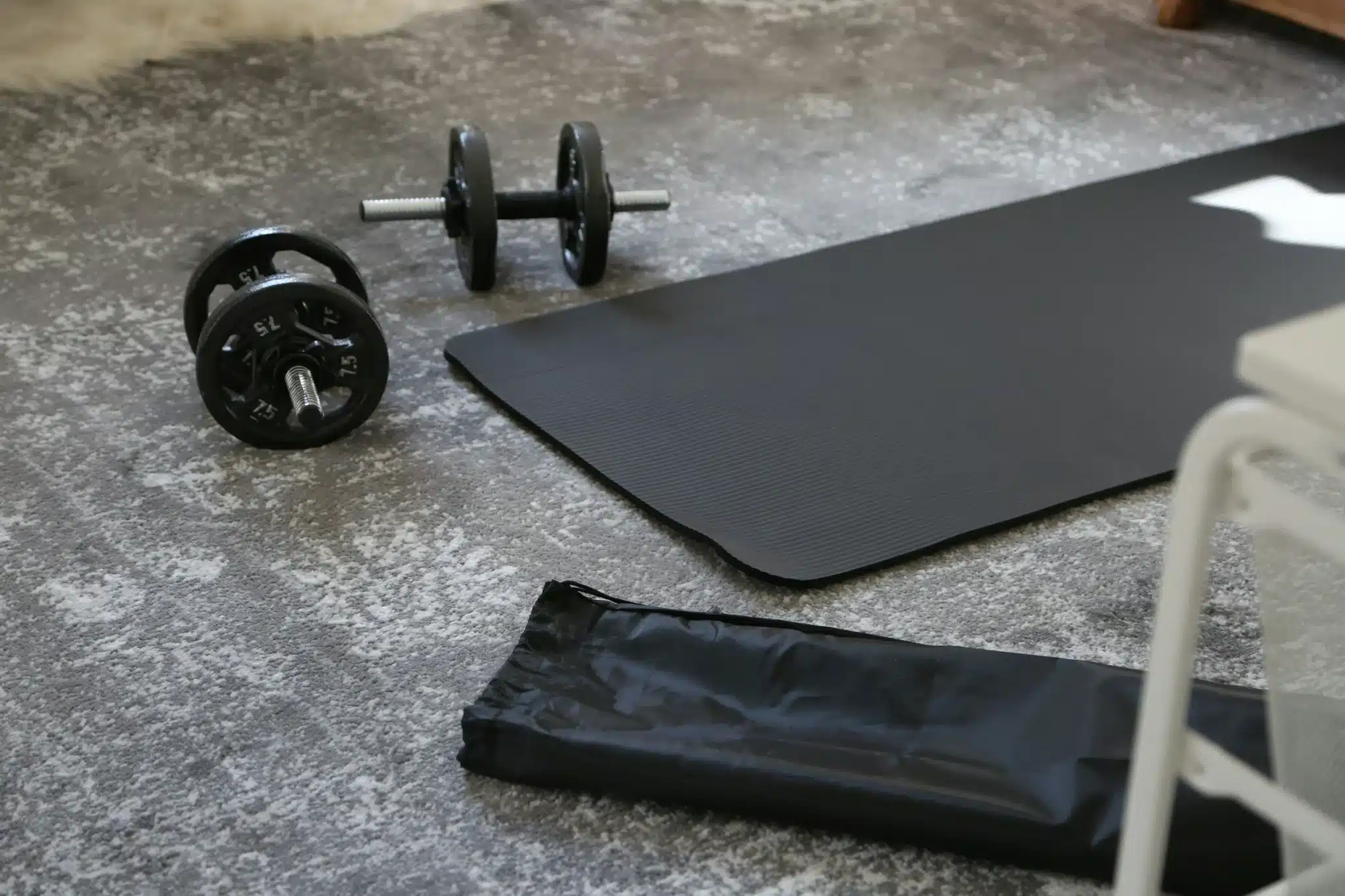 matériel pour commencer le sport à la maison