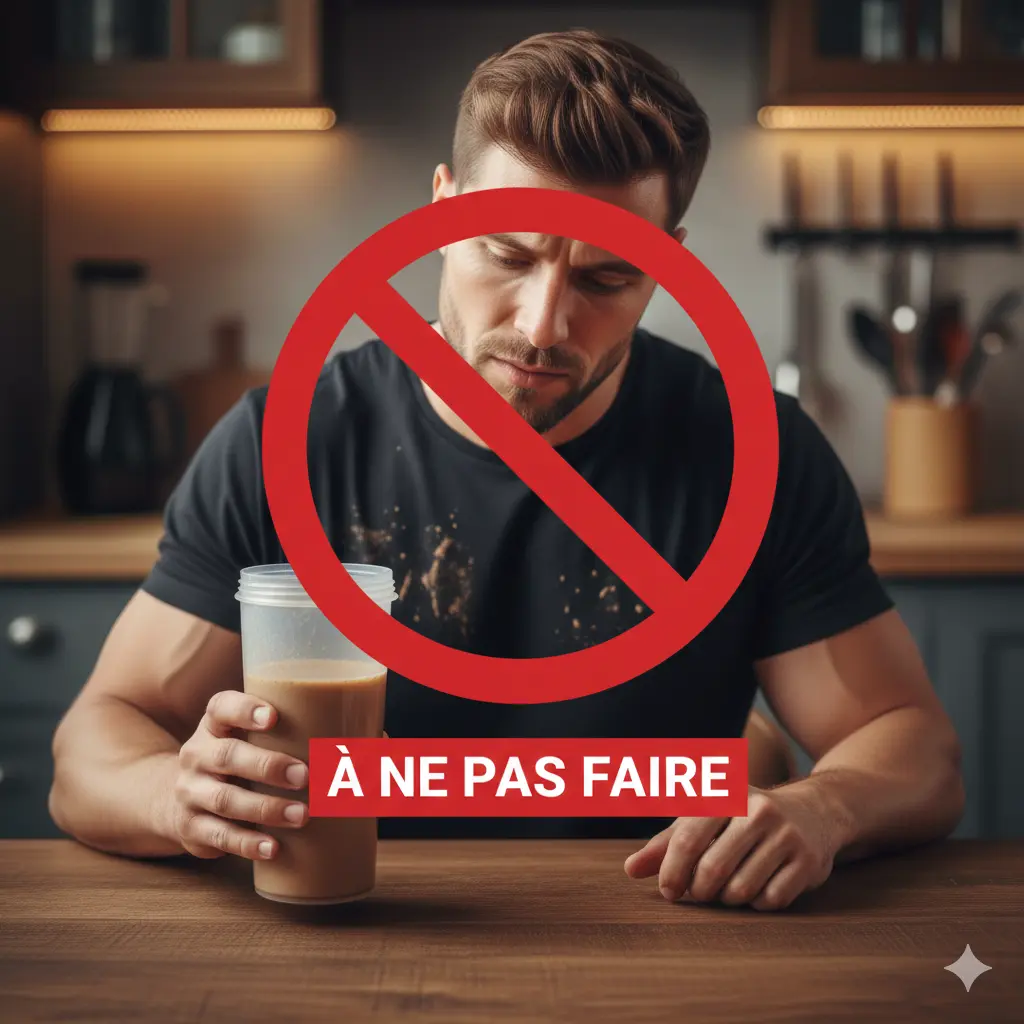 Erreurs fréquentes à éviter dans la consommation de protéines pour la musculation