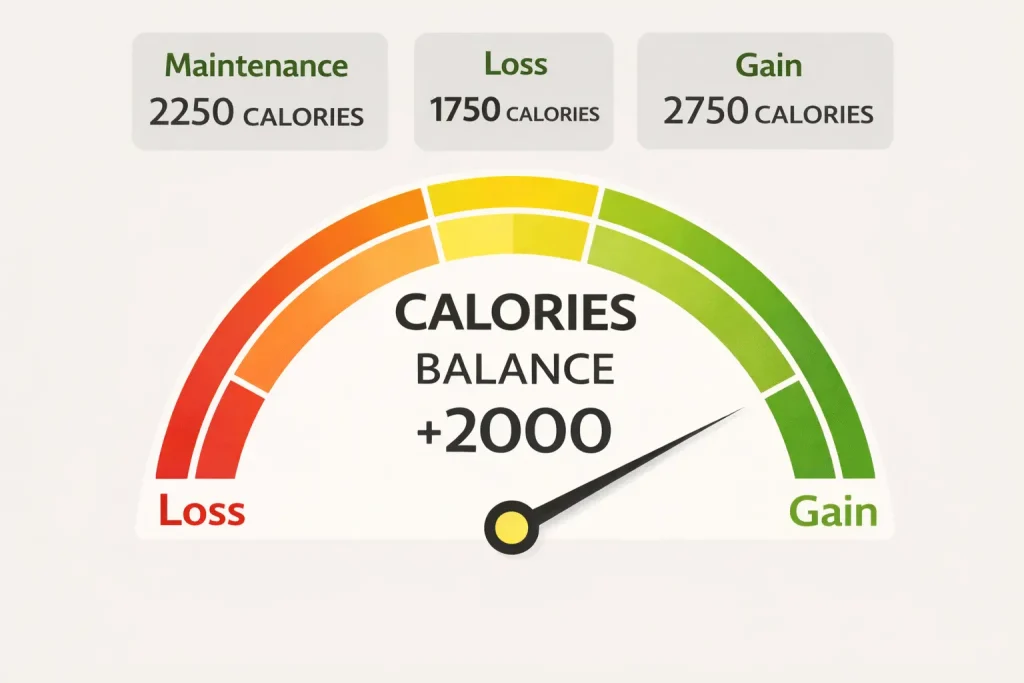 calcul des calories pour perte de poids débutant