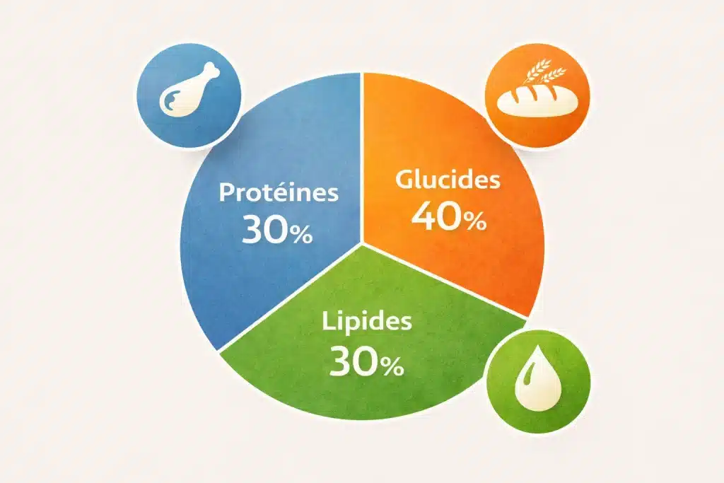 répartition protéines glucides lipides pour perte de poids