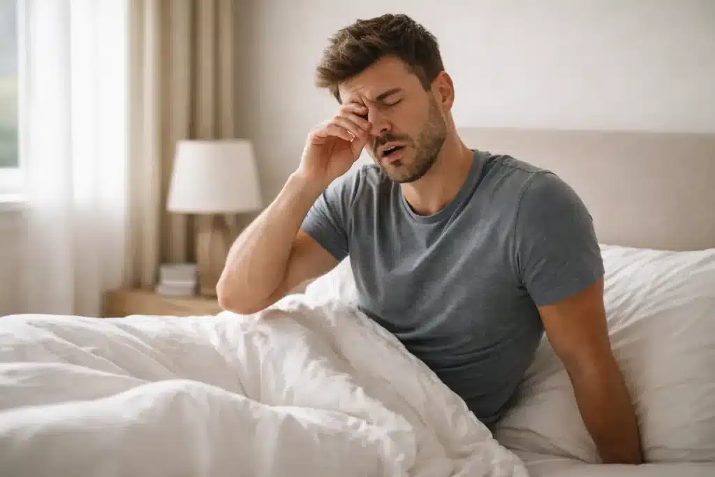 stress et manque de sommeil stagnation perte de poids