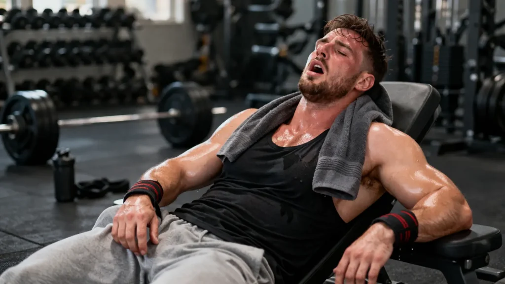 entraînement à l'échec musculation exemple fatigue série