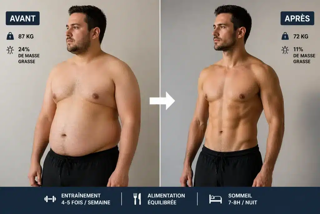 résultats programme fitness été 2026 transformation physique