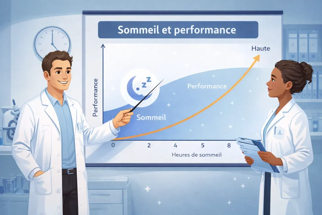 étude scientifique sur combien d'heures de sommeil pour prendre du muscle