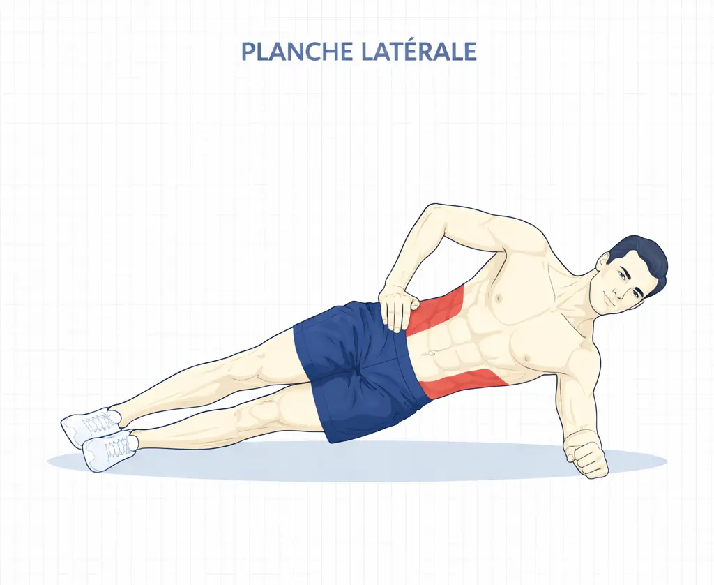 exercice pour perdre du ventre maison planche latérale